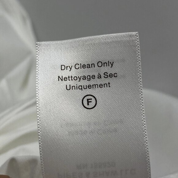 NEW VERONICA BEARD Regina Sleeveless Button Down Top • Size 6 • White - Picture 5 of 11